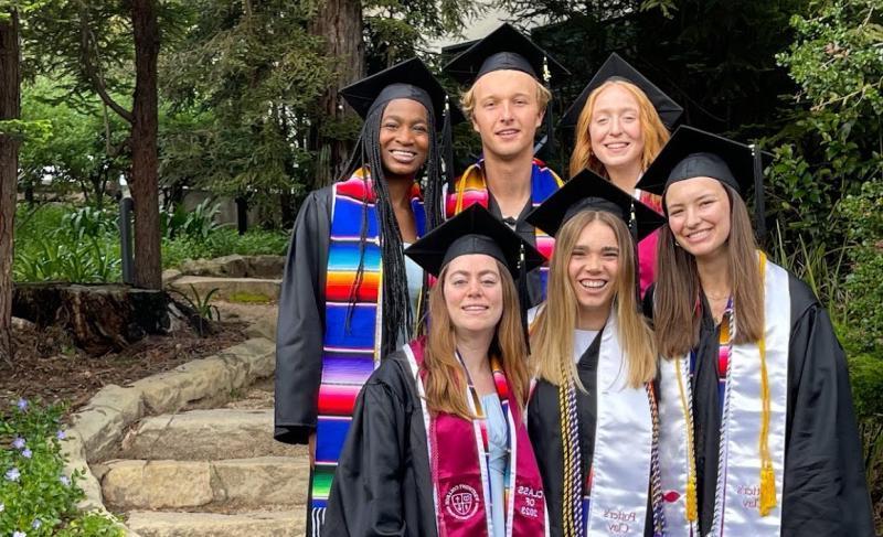 westmont spanish major graduates group photo